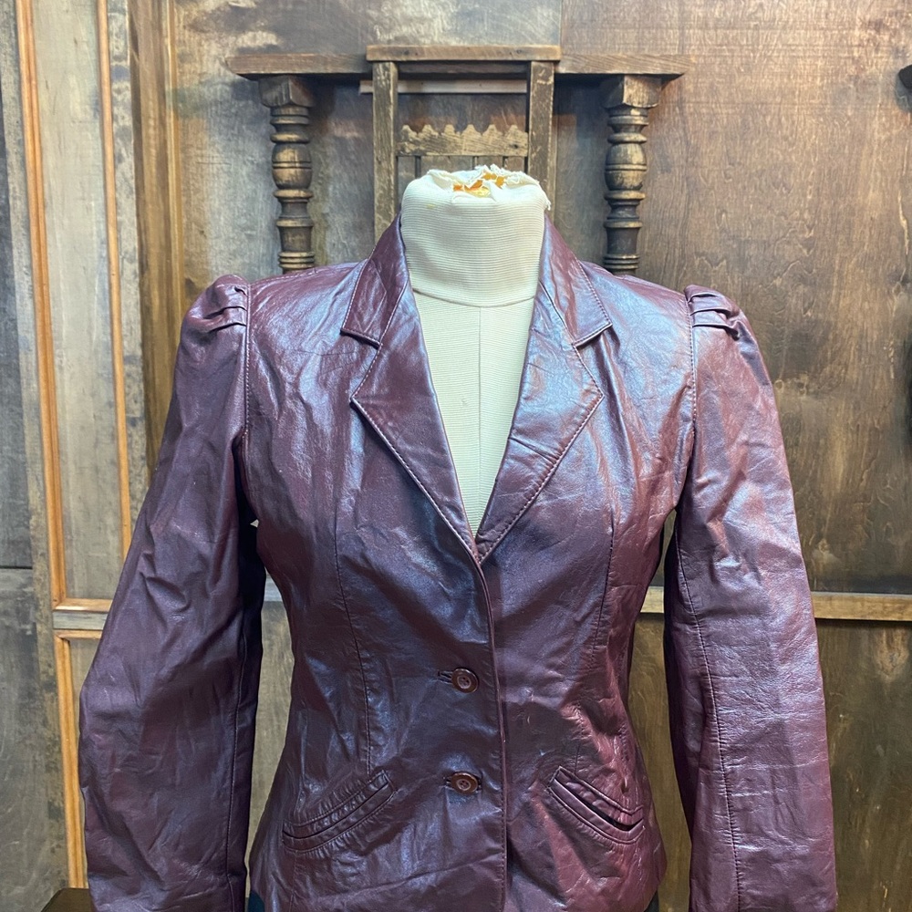 VINTAGE leather jacket